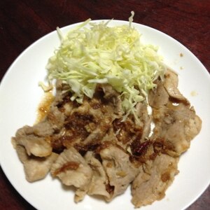 やわらか豚の生姜焼き